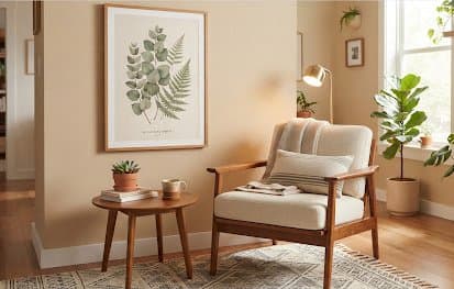 Living room mockup